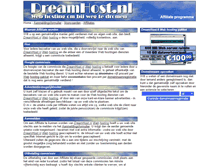 Tablet Screenshot of affiliates.dreamhost.nl